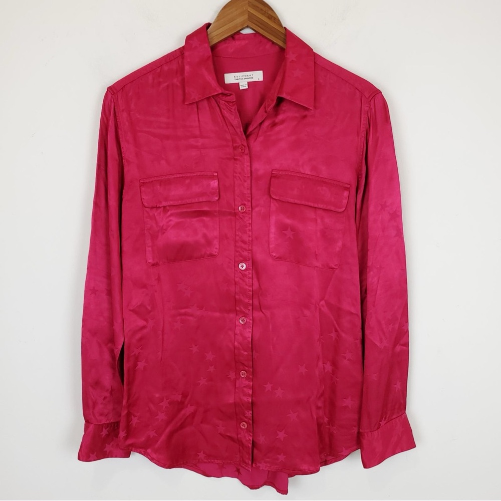 Equipment Pink Button Down Shirt